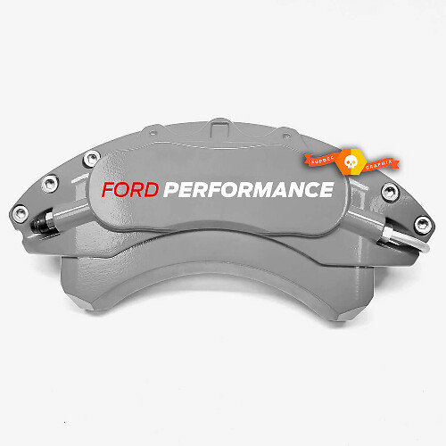 Kit de 6 Calcomanías de Vinilo para Calipers de Frenos de Alto Rendimiento para Musclecars