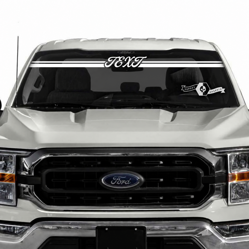 Calcomanías Gráficas para Parabrisas de Ventana para Musclecar truck