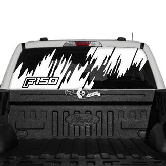 Ford F-150 XLT Pick-up Truck Ventana trasera Splash Mud Graphics Calcomanías laterales Pegatinas
