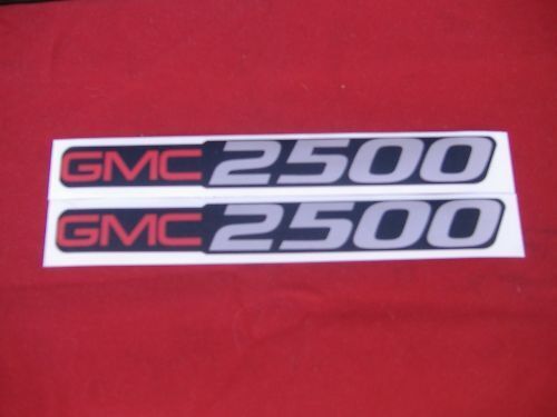 Pegatina de vinilo con emblema GMC 2500 para camiones GMC