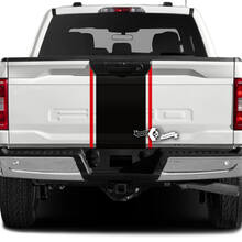 Kit de calcomanías de vinilo con banda ancha para capó, techo y portón trasero para Musclecar camión XLT STX_2