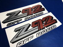 Juego de adhesivos de vinilo Z92 para GMC Sierra Yukon Canyon todoterreno_2