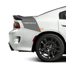 Vinilos adhesivos de banda trasera personalizada para maletero de Dodge Charger_3
