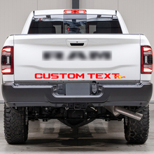 Vinilo adhesivo con letras personalizadas para portón trasero Dodge Ram Power Wagon_3
