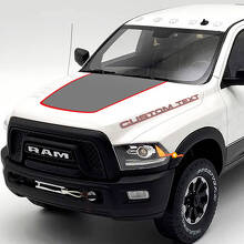 Juego de Calcomanías de Vinilo Personalizadas y de Oscurecimiento para Capó para Dodge Ram 2500 Power Wagon_3