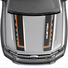Kit de Vinilo de Tiras Dobles Personalizadas para Capó para Musclecar Ranger_4