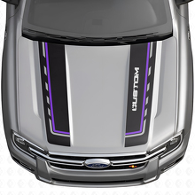 Kit de Vinilo de Tiras Dobles Personalizadas para Capó para Musclecar Ranger_5
