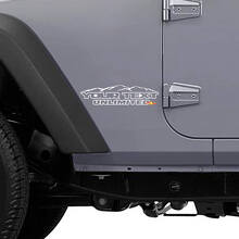 Kit de Vinilo Personalizado Estilo Montaña para Jeep Wrangler Unlimited_2