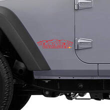 Kit de Vinilo Personalizado Estilo Montaña para Jeep Wrangler Unlimited_3