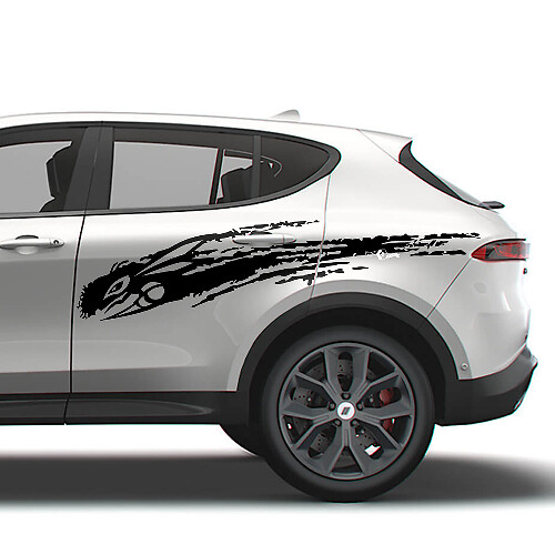 Kit de Vinilo Lateral con Salpicaduras de Barro con Logo Hornet para Dodge Hornet