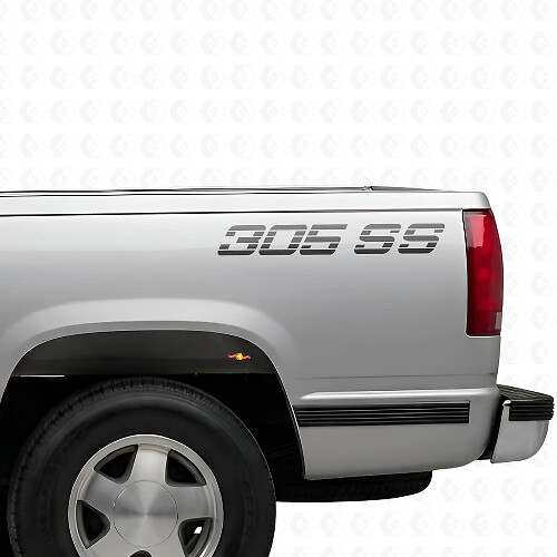 Juego de Pegatinas de Vinilo para Laterales de Caja 305 SS para Camiones Chevrolet