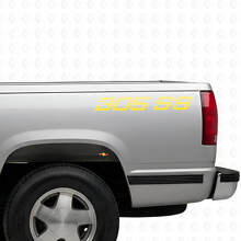 Juego de Pegatinas de Vinilo para Laterales de Caja 305 SS para Camiones Chevrolet_9