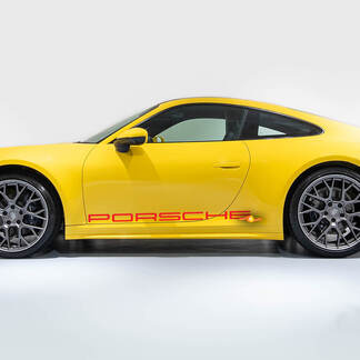 Adhesivo para puertas laterales Porsche 911 2023
