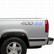 Juego de calcomanías de vinilo para la cabecera 400 SS para camiones Chevrolet_3