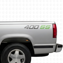 Juego de calcomanías de vinilo para la cabecera 400 SS para camiones Chevrolet_5