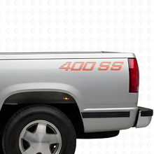 Juego de calcomanías de vinilo para la cabecera 400 SS para camiones Chevrolet_6