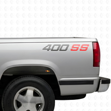 Juego de calcomanías de vinilo para la cabecera 400 SS para camiones Chevrolet_7