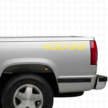 Juego de calcomanías de vinilo para la cabecera 400 SS para camiones Chevrolet_8