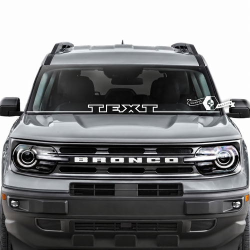 Musclecar horse Ventana Parabrisas Logo Trim Rayas Gráficos Pegatinas Calcomanías
