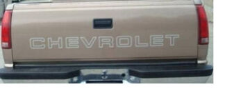 Chevrolet para STEPSIDE BED Tailgate Decal Sticker Chevy