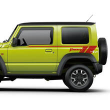 Suzuki JIMNY Side Lines gráficos Puertas calcomanía Logo pegatina
 3