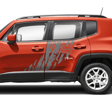 Calcomanías de vinilo personalizadas de barro para las puertas laterales para Jeep Renegade 3