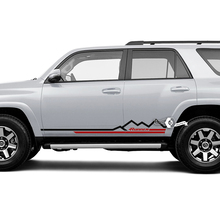 Calcomanías de vinilo para puertas laterales de Toyota 4Runner | Rayas Rockeras De Montaña
 2