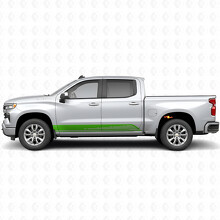 Tiras de Vinilo de Contorno Paralelo para Puerta y Paneles Laterales para Chevrolet Silverado 1500 T1XX 2019-2026_6