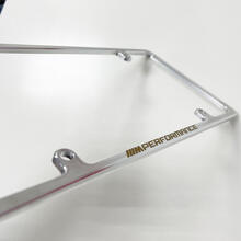 M Performance Billet Slimline US Marco de matrícula CNC de aluminio de grado aeronáutico
 2