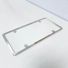 Marco para matrícula de EE.UU. M Performance estilo aluminio billet delgado_3