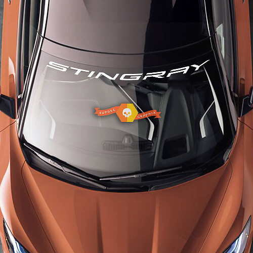 Vinilo adhesivo para parabrisas Stingray para Chevrolet Corvette C8