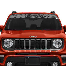 Pegatina de vinilo personalizada envejecida para parabrisas de Jeep Renegade_2