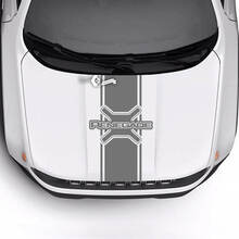Jeep Renegade Trailhawk Sport Hood Logo Stripe Vinilo Calcomanía Pegatina
 2