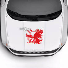 Jeep Renegade Trailhawk Sport Hood Bald Eagle Vinilo Calcomanía Pegatina
 3