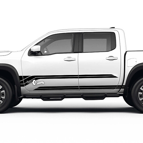 Kit de calcomanías de vinilo para paneles laterales de puerta para Nissan Frontier