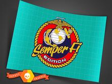 Par JEEP Insignia Emblema 