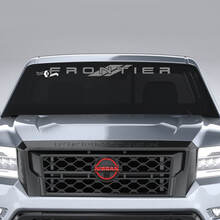 Calcomanía de parabrisas para Nissan Frontier Pro-4X Vinilo Pegatina todos los colores
 3