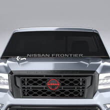 Calcomanía de parabrisas para Nissan Frontier Pro-4X, pegatina de vinilo 1
 3