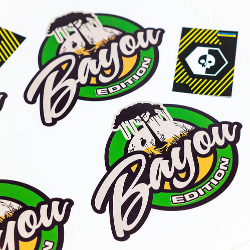 Juego de Calcomanías Vinilo de Insignia Edición Bayou para Camioneta Jeep