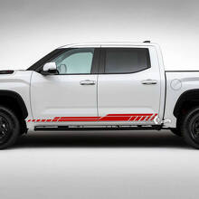 Toyota Tundra Rocker Panel Puertas Líneas laterales Rayas Vinilo Pegatinas Calcomanía
 2