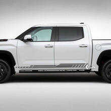 Toyota Tundra Rocker Panel Puertas Líneas laterales Rayas Vinilo Pegatinas Calcomanía
 3