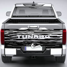 Toyota Tundra Bed Pickup Truck Tailgate Destroyed Grange Stripes Vinilo Pegatinas Calcomanía
 3