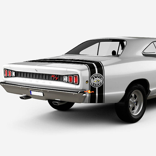 Vinilo adhesivo de cinta lateral trasera Super Bee para Dodge 1969