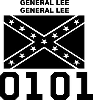 Kit de calcomanías de vinilo General Lee
