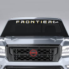 Parabrisas Nissan Logo Frontier Vinilo Pegatinas Calcomanías Gráficos 2 Colores
 2