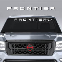 Parabrisas Nissan Logo Frontier Vinilo Pegatinas Calcomanías Gráficos 2 Colores
 3