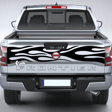 Nissan Frontier Tailgate Flame Vinilo Pegatinas Calcomanías Gráficos
 2