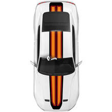 Ford Mustang Mach Hood Techo Puerta trasera Calcomanía Vinilo Etiqueta Shelby Sport Racing Trim Stripes 3 colores
 2