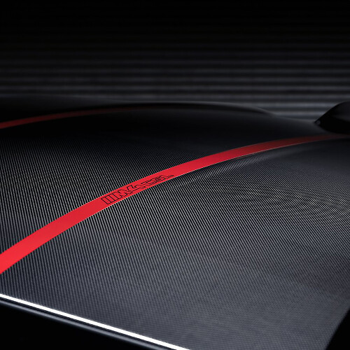 Calcomanía de vinilo con franjas en el techo y lateral estilo CSL para BMW M3 G80 M4 G82 G83