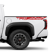 2 TRD TACOMA Camino lateral Camas de vinilo Kit de calcomanía para Toyota Tacoma
 3